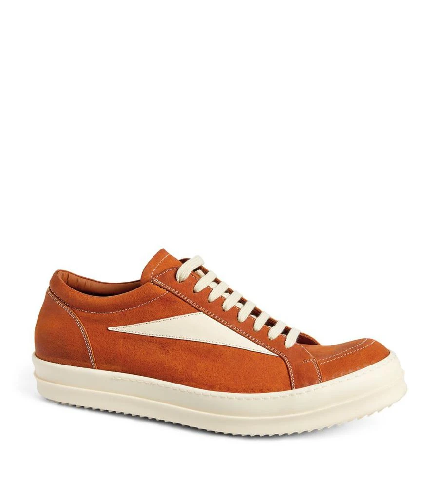 商品Rick Owens|Leather Low-Top Sneakers,价格¥6676,第4张图片详细描述