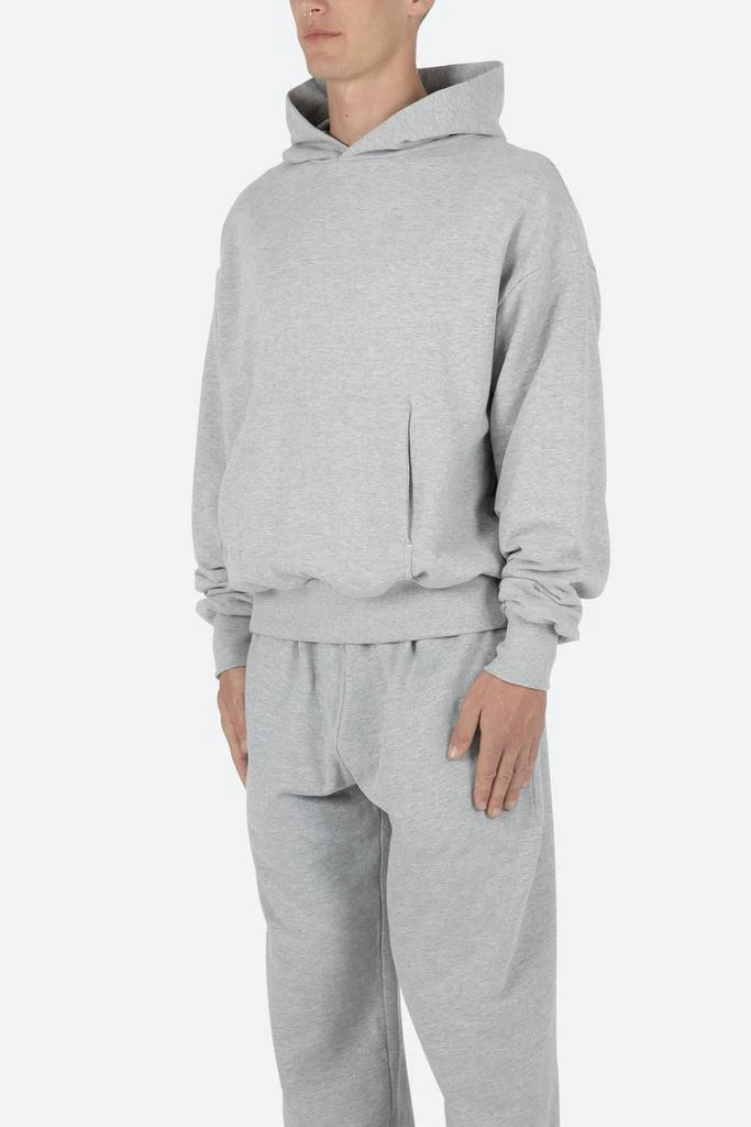 商品MNML|Double Layer Hoodie - Grey,价格¥241,第3张图片详细描述