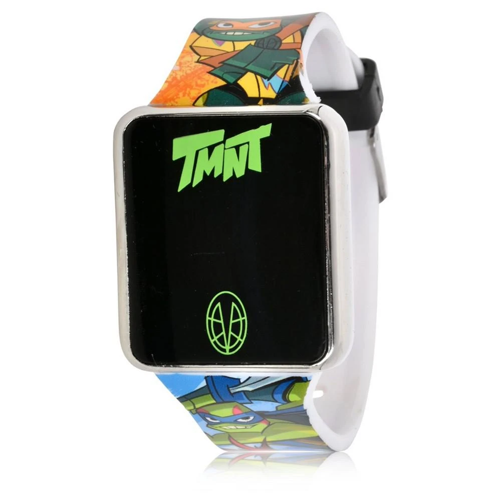 商品Accutime|Teenage Mutant Ninja Turtles Kid's Touch Screen Black Silicone Strap LED Watch, 36mm x 33 mm,价格¥127,第2张图片详细描述