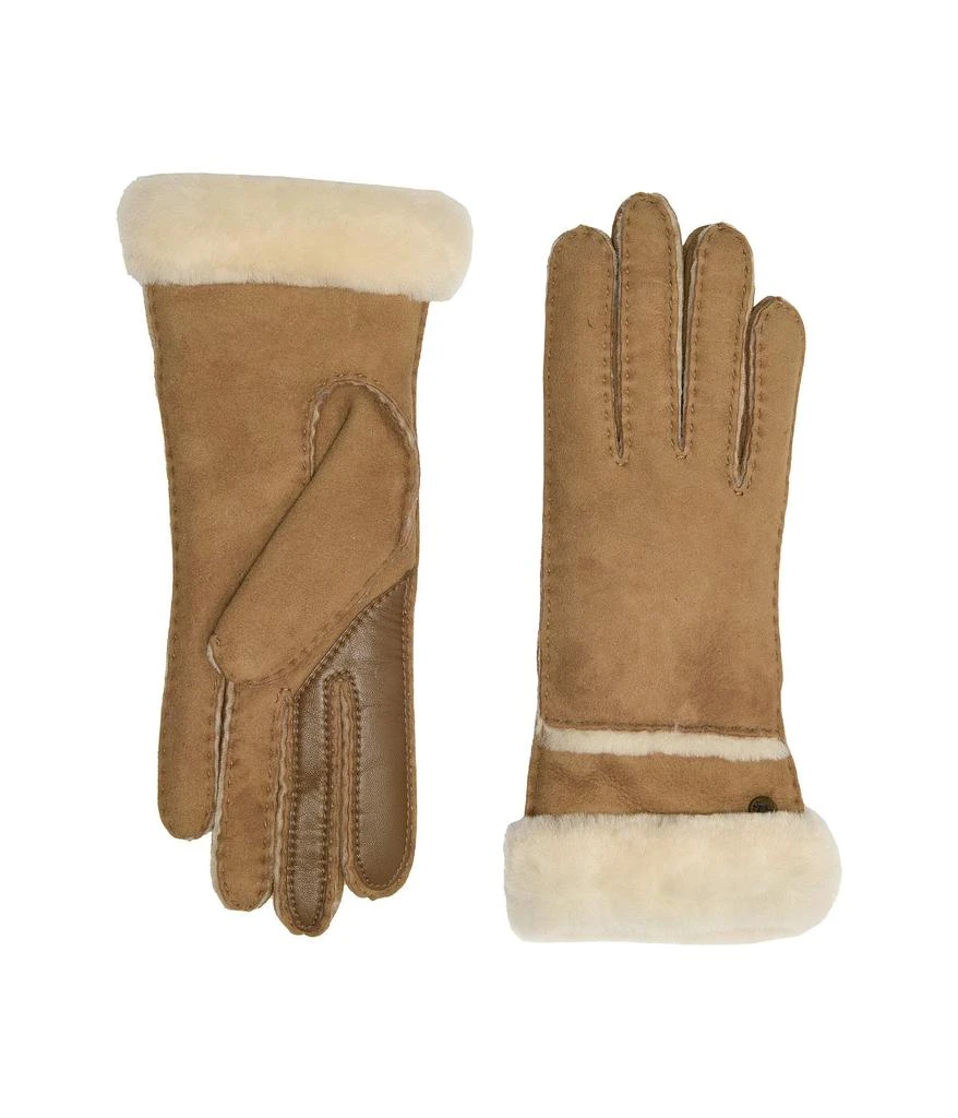 商品UGG|Seamed Tech Water Resistant Sheepskin Gloves,价格¥1265,第1张图片