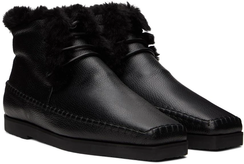 ��商品Totême|Black High-Top Boots,价格¥6642,第4张图片详细描述