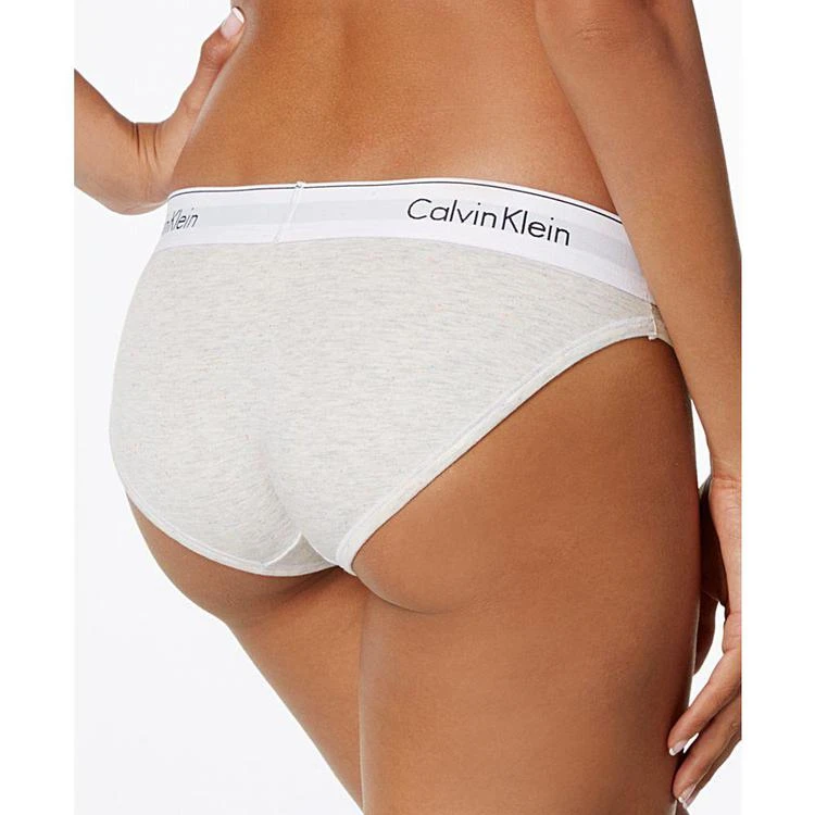 商品Calvin Klein|Modern Cotton Logo-Waist Stretch Bikini QF4079,价格¥89,第2张图片详细描述