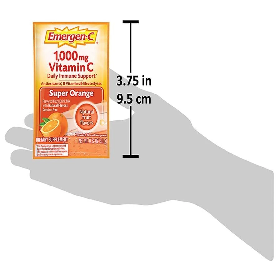 商品Emergen-C|VC泡腾片 提升免疫 维生素C和抗氧化剂,价格¥142,第5张图片详细描述