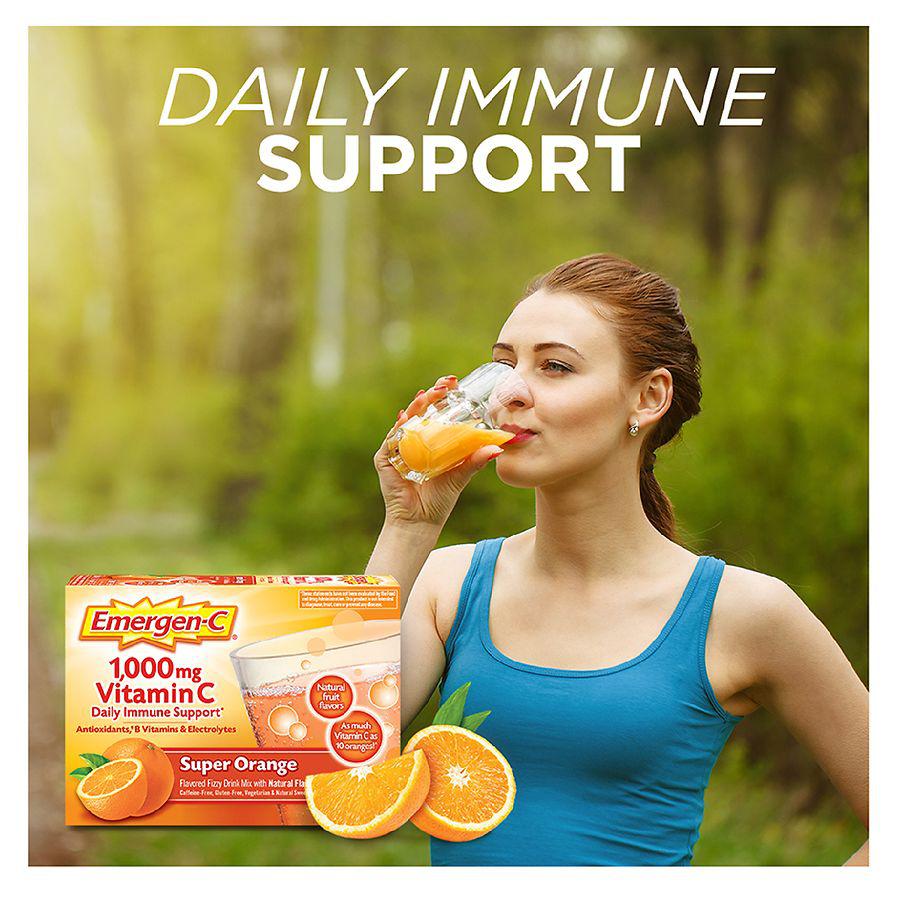 Daily Immune Support Drink with 1000 mg Vitamin C, Antioxidants & B Vitamins商品第6张图片规格展示