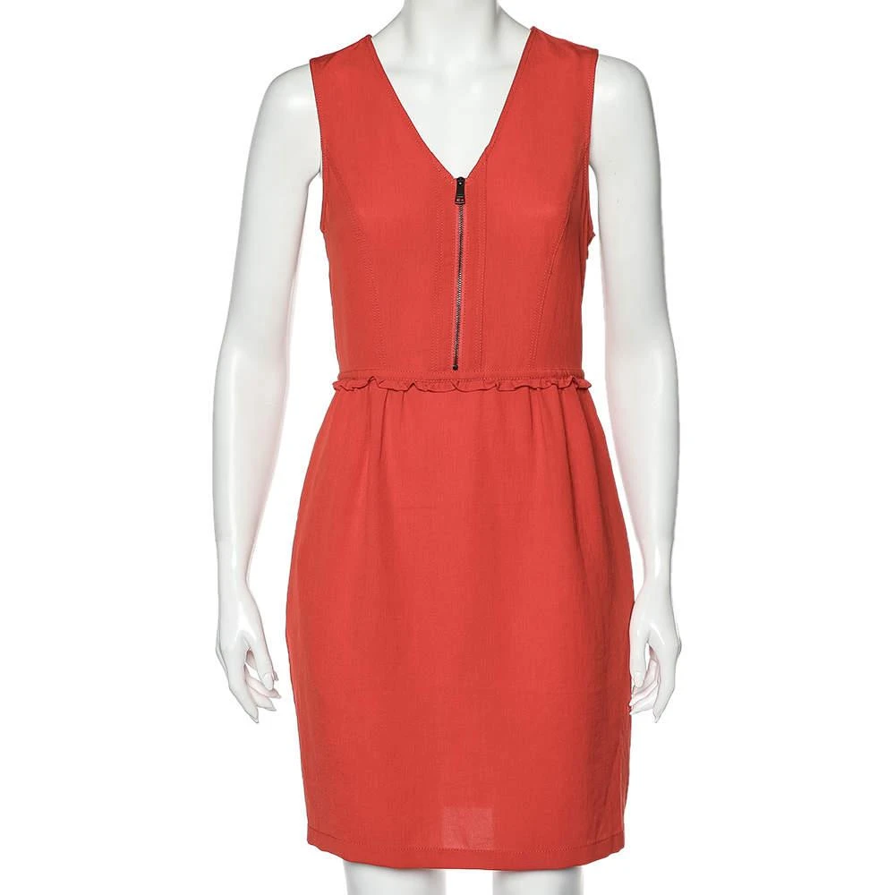 商品[二手商品] Burberry|Burberry Brit Dark Orange Sleeveless Mini Dress S,价格¥1449,第1张图片