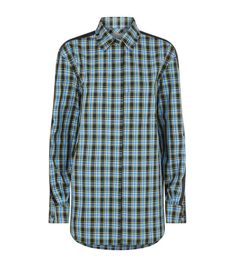 商品Burberry|Haymarket Check Stripe Shirt,价格¥3412,第1张图片