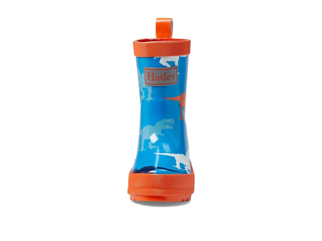 商品Hatley|Giant T-Rex Shiny Rain Boots (Toddler/Little Kid/Big Kid),价格¥412,第2张图片详细描述