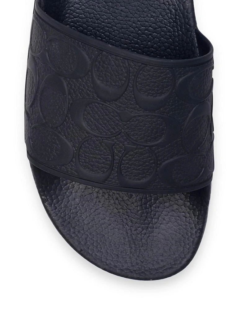 商品Coach|Signature Pool Slides,价格¥709,第3张图片详细描述