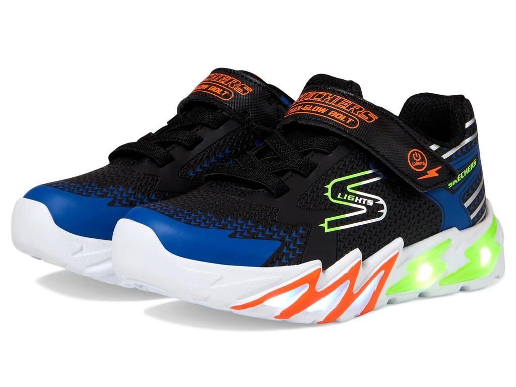 商品SKECHERS|Flex Glow Bolt 400138L (Little Kid/Big Kid),价格¥275,第1张图片