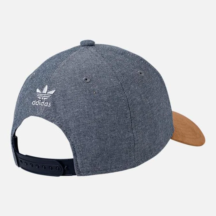 商品Adidas|Men's adidas Originals Trefoil Plus Precurve Snapback Hat,价格¥149,第1张图片