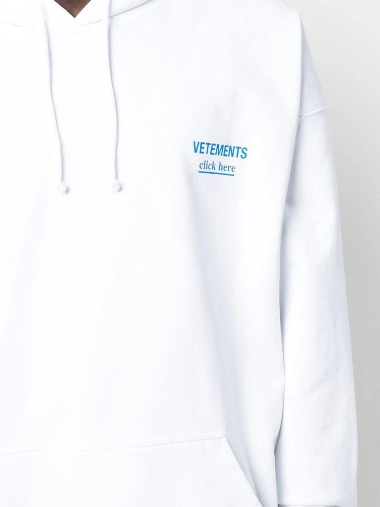 Vetements click here hoodie 商品