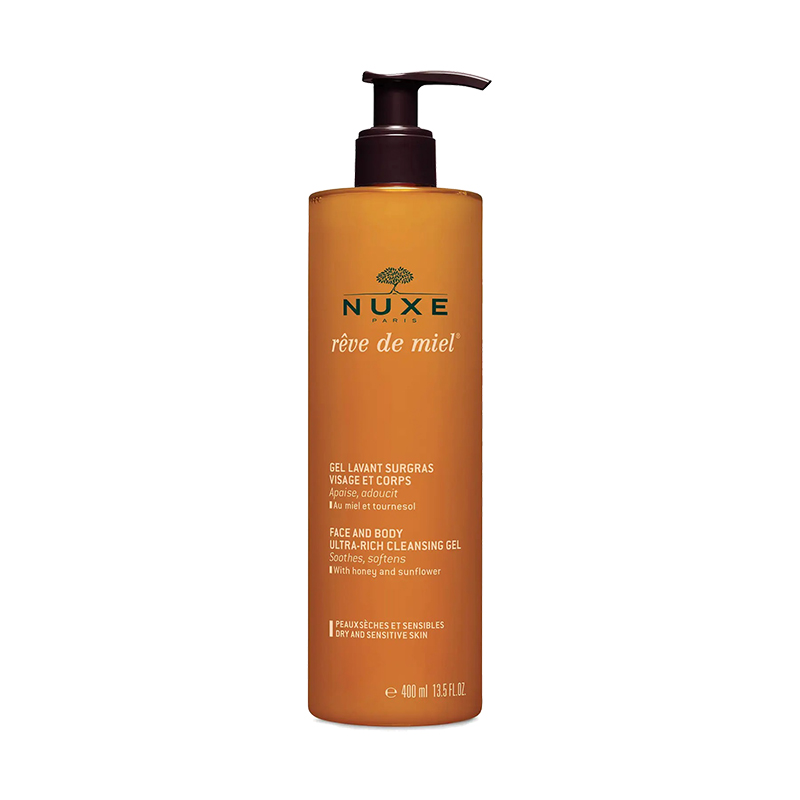 Nuxe欧树槐花蜜面部和身体特润洁肤凝胶400ml商品第1张图片规格展示