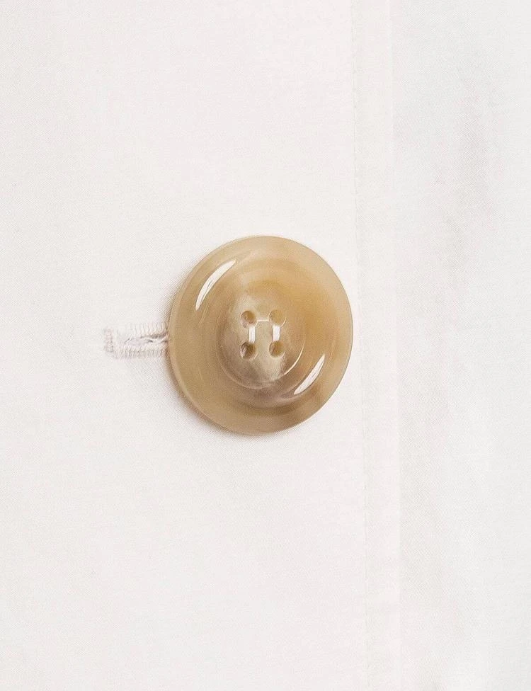 象牙白绑带大衣 商品