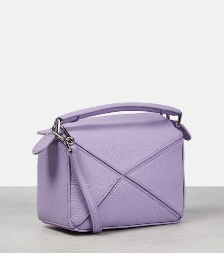 商品Loewe|Puzzle Mini leather shoulder bag,价格¥18122,第4张图片详细描述