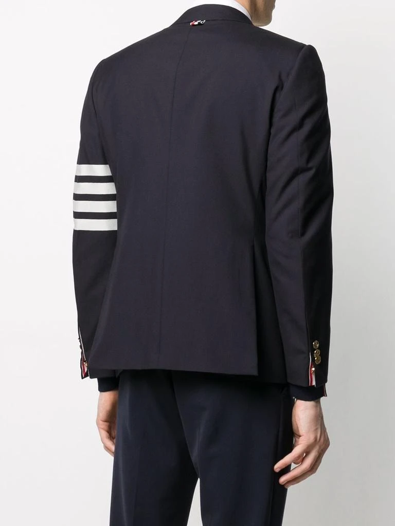 商品Thom Browne|THOM BROWNE MEN CLASSIC SPORT COAT - FIT 1 - W/ 4BAR IN PLAIN WEAVE SUITING,价格¥14617,第2张图片详细描述