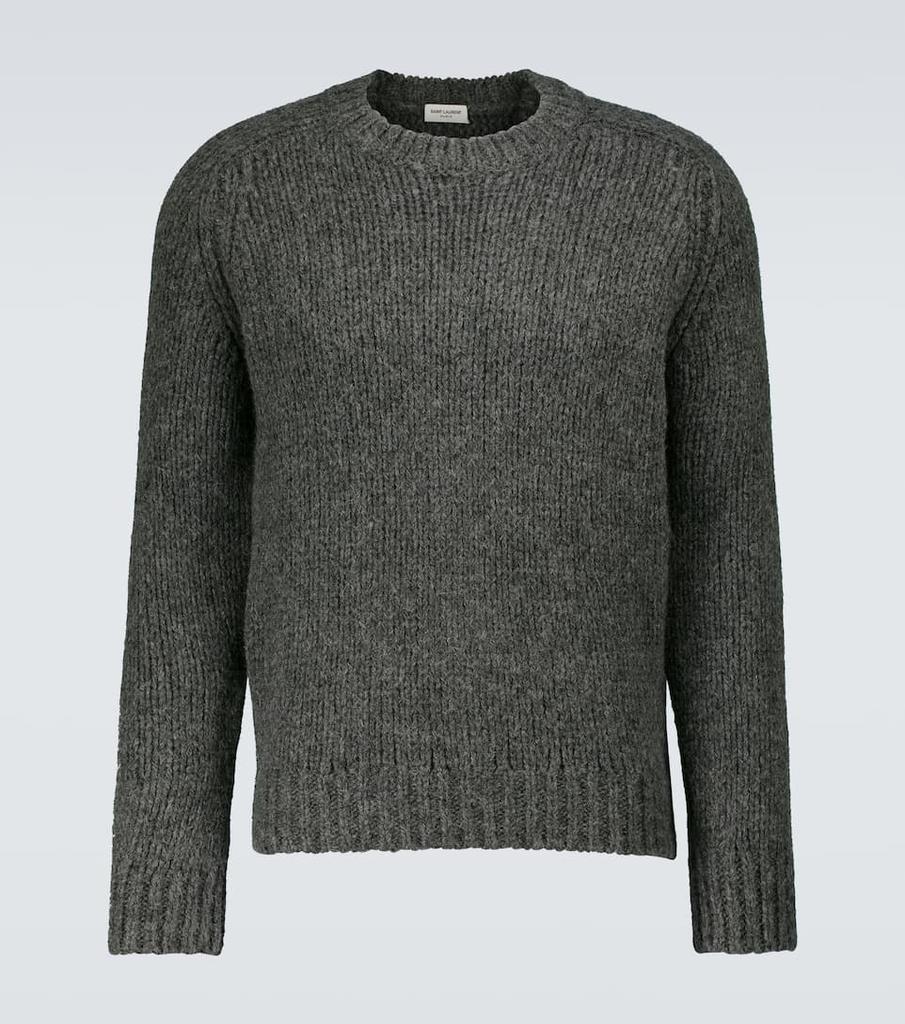 Heavy-knit crewneck sweater商品第1张图片规格展示