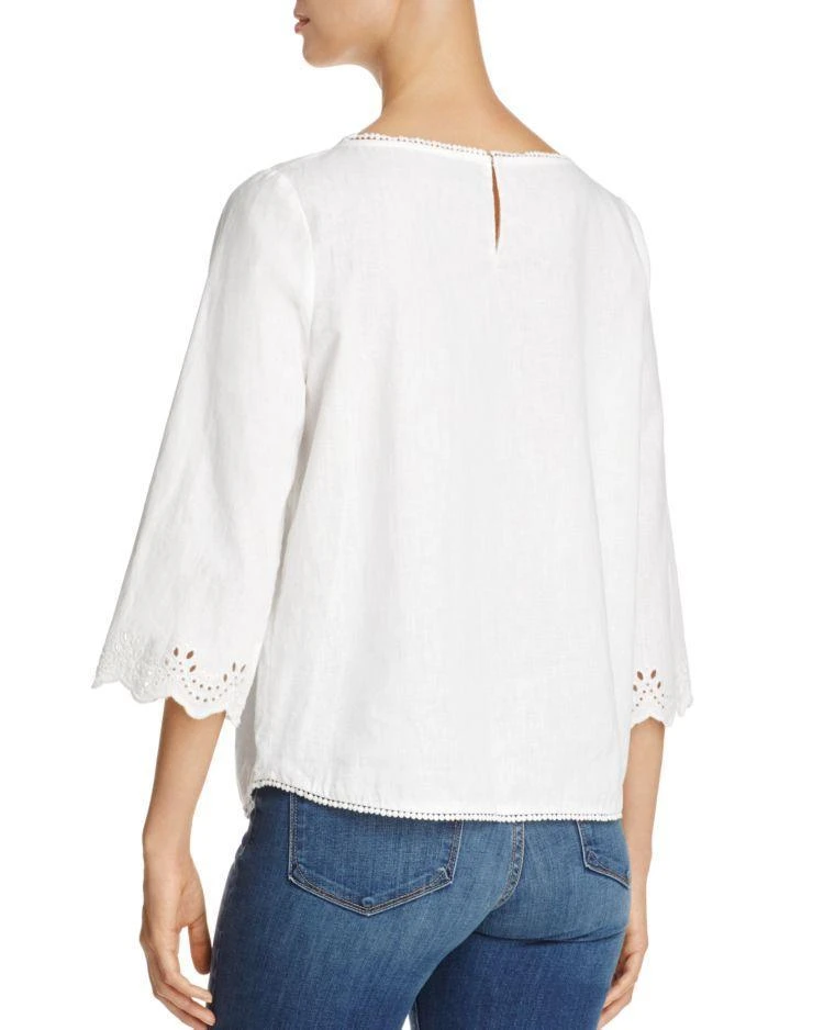 商品NYDJ|Eyelet Blouse,价格¥364,第2张图片详细描述