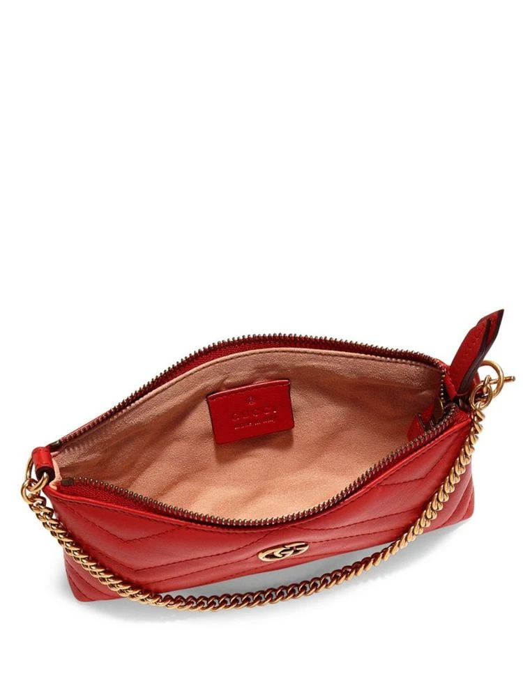 商品Gucci|GG Marmont Leather Wristlet,价格¥3711,第2张图片详细描述