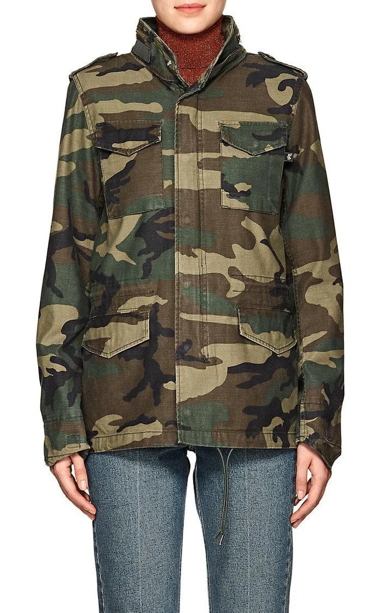 商品Alpha Industries|M-65 Defender Camouflage Cotton Field 夹克,价格¥775,第5张图片详细描述