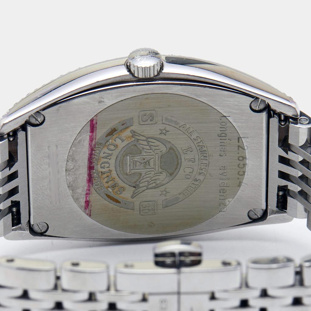 Longines Mother of Pearl Stainless Steel Diamonds Evidenza L2.655.4 Women's Wristwatch 33 mm商品第5张图片规格展示