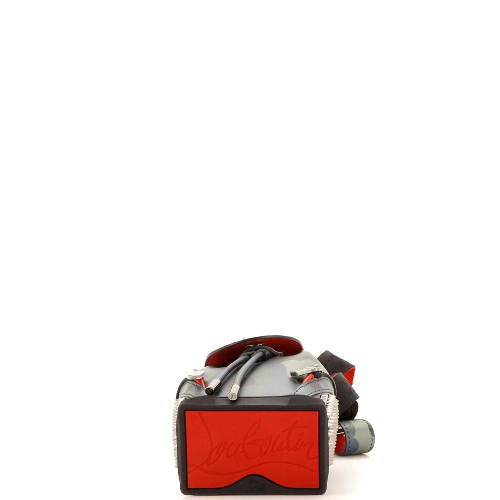 商品[二手商品] Christian Louboutin|Explorafunk Keyring Crossbody Bag Spiked Leather,价格¥6699,第4张图片详细描述