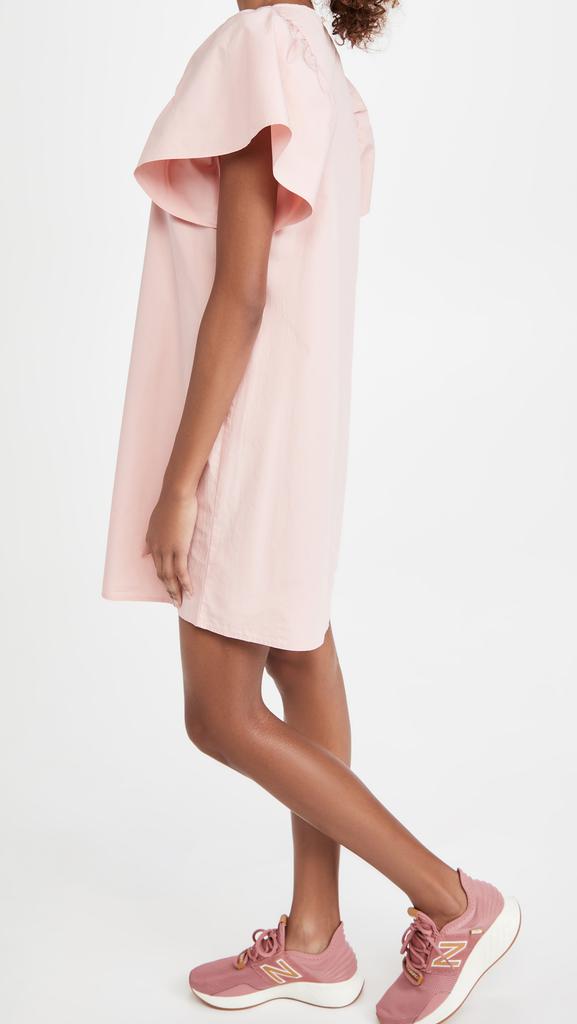 Madewell Fan Sleeve Poplin Mini Dress商品第4张图片规格展示