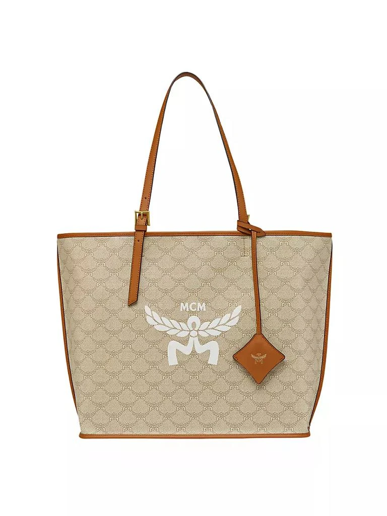 商品MCM|Medium Himmel Coated Canvas Shopper Bag,价格¥4553,第1张图片