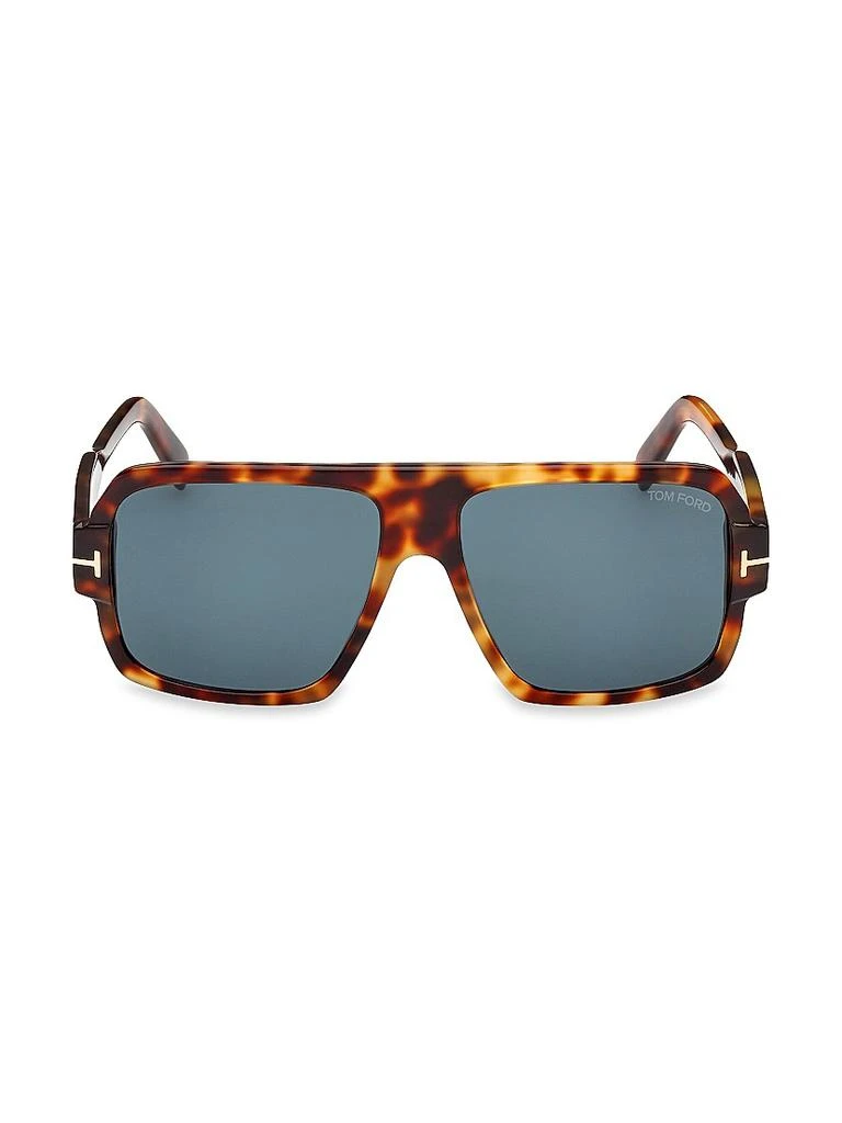 商品Tom Ford|Camden 58MM Square Sunglasses,价格¥3324,第2张图片详细描述