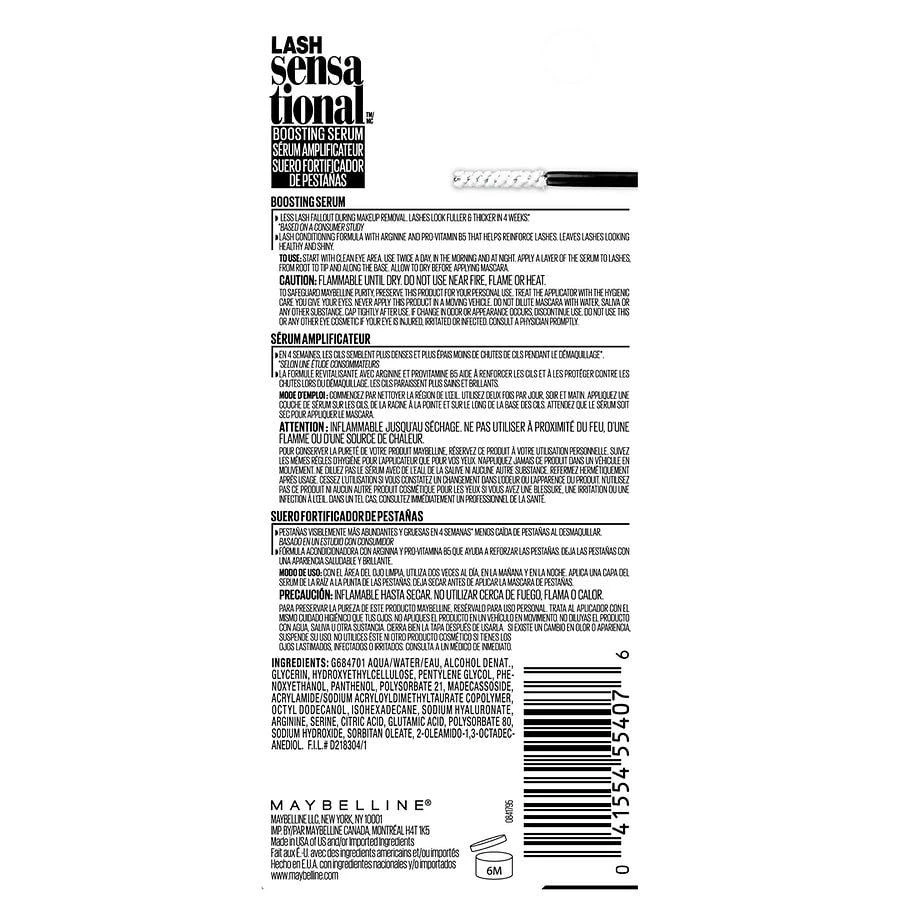 商品Maybelline Lash Sensational|Boosting Eyelash Serum,价格¥111,第2张图片详细描述