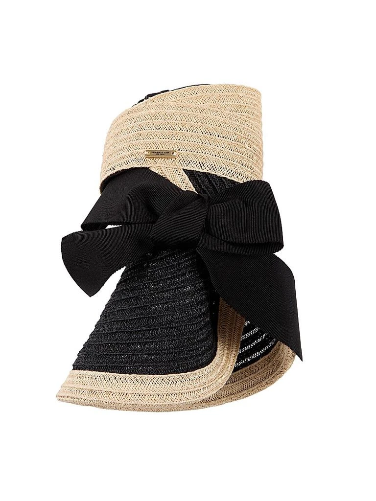 Ricky Ribbon-Accented Hemp Visor 商品