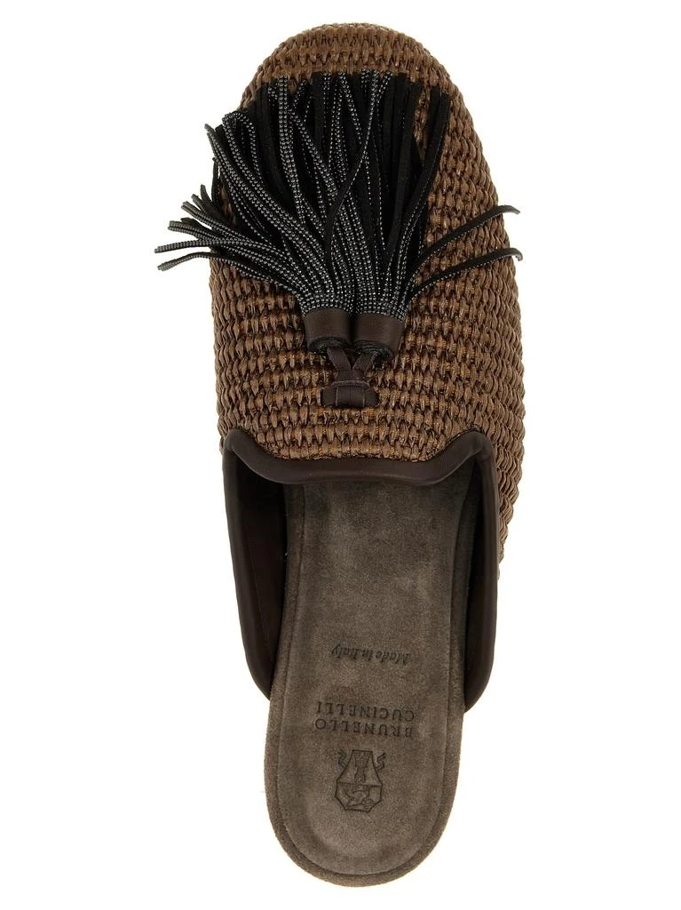 商品Brunello Cucinelli|Jewel Tassel Sabots,价格¥8485,第2张图片详细描述