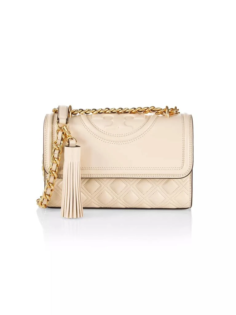 商品Tory Burch|Small Fleming Leather Tassel Crossbody Bag,价格¥3949,第1张图片