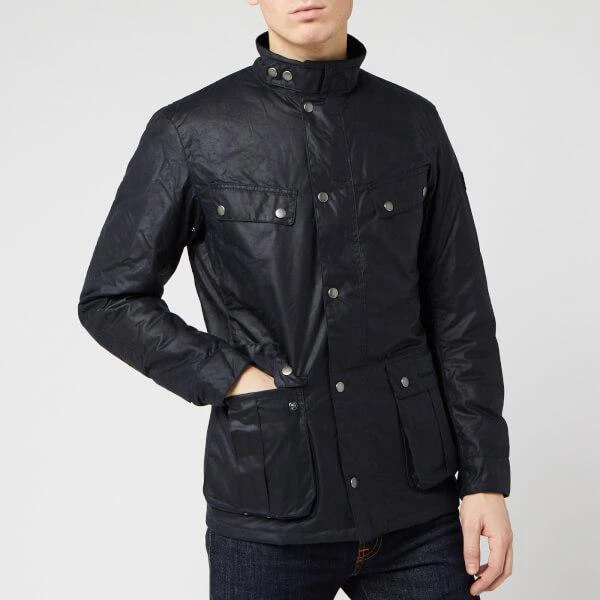 商品Barbour|Barbour International Duke Waxed Cotton Jacket,价格¥1317,第1张图片