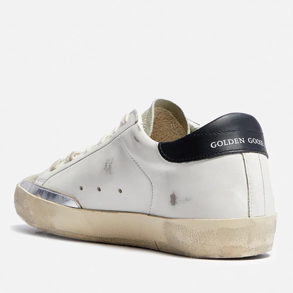 商品Golden Goose|Golden Goose Superstar Leather and Suede Trainers,价格¥3402,第4张图片详细描述