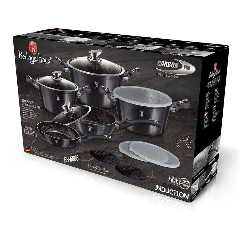 商品Berlinger Haus|Berlinger Haus 13-Piece Kitchen Cookware Set,价格¥2293,第2张图片详细描述