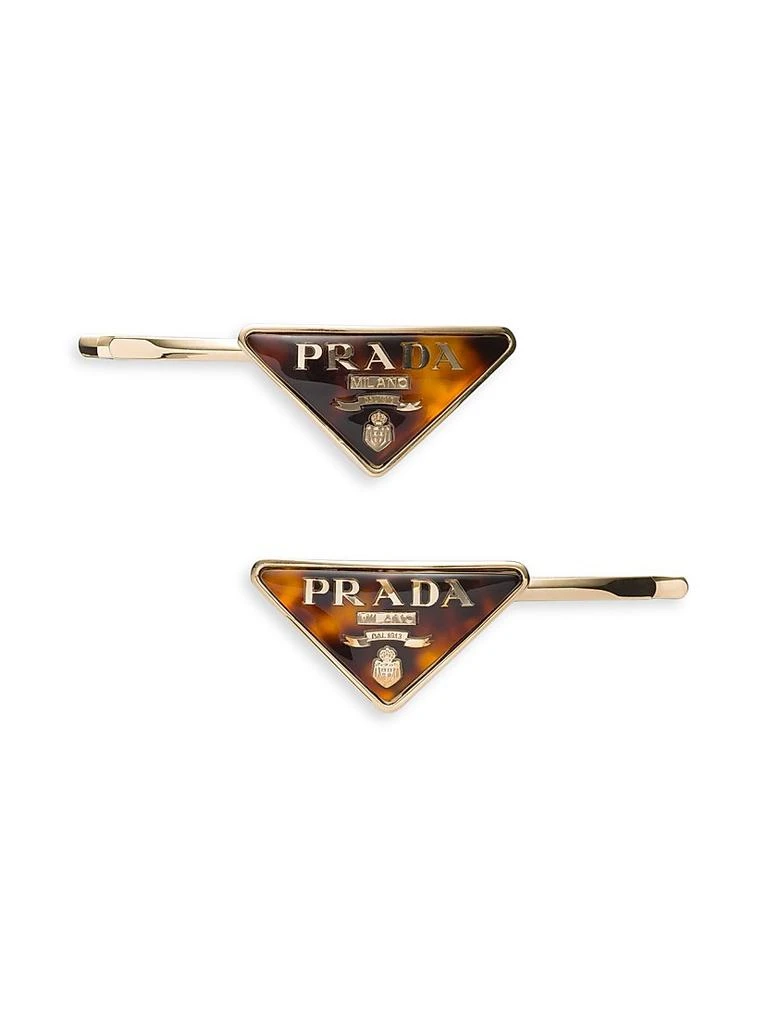 商品Prada|Plexiglas and Metal Barrette,价格¥4809,第1张图片