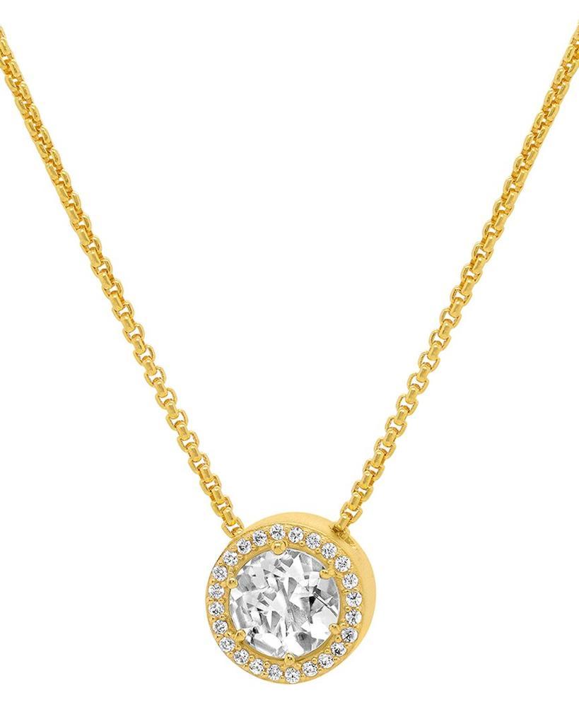 商品Dean Davidson|Dean Davidson Signature 22K Plated Gemstone Pendant Necklace,价格¥741,第1张图片
