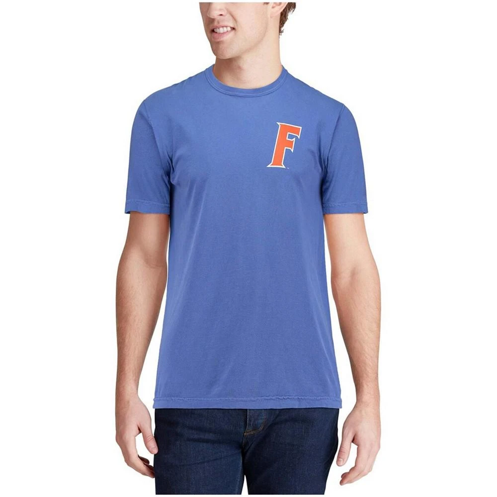 商品Image One|Men's Royal Florida Gators Baseball Flag Comfort Colors T-shirt,价格¥202,第4张图片详细描述