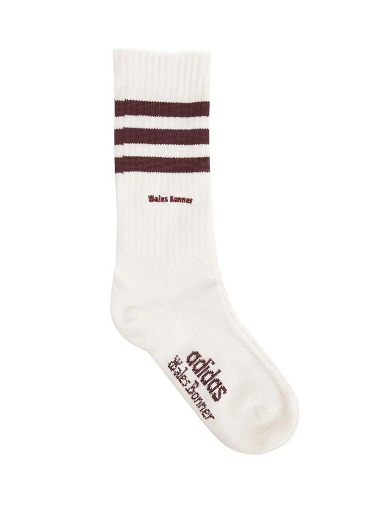 商品Adidas|Adidas By Wales Bonner Three Stiped Two Pack Socks,价格¥502,第3张图片详细描述
