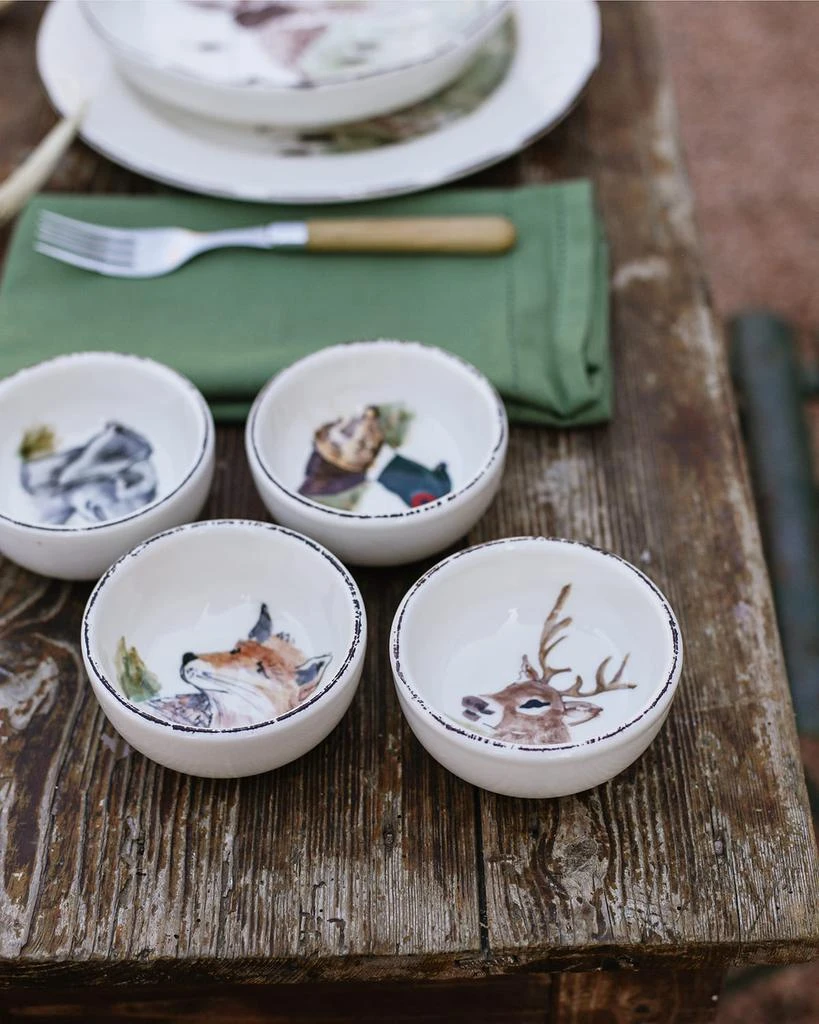 商品Vietri|Wildlife Assorted Condiment Bowls, Set of 8,价格¥1996,第2张图片详细描述