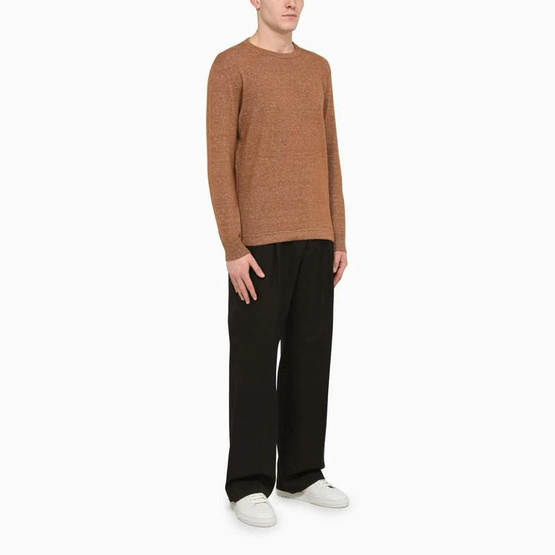 商品Zegna|Brown cashmere sweater,价格¥3387,第2张图片详细描述