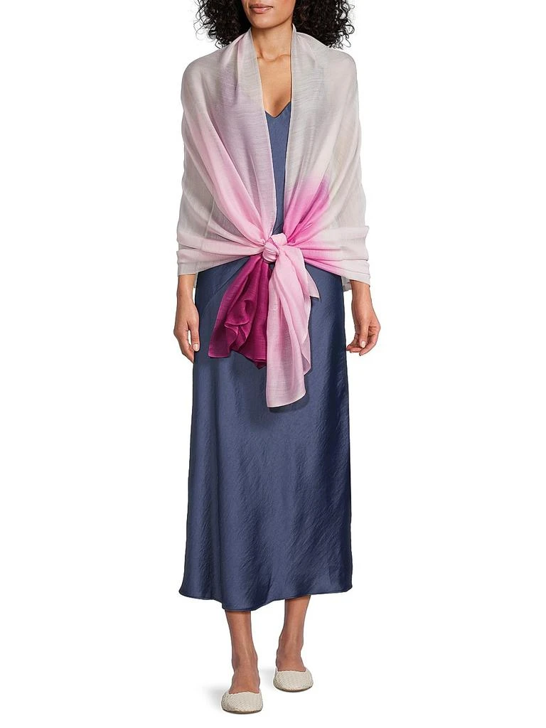 商品Denis Colomb|Silky Cloud Ombré Cashmere Shawl,价格¥3662,第2张图片详细描述
