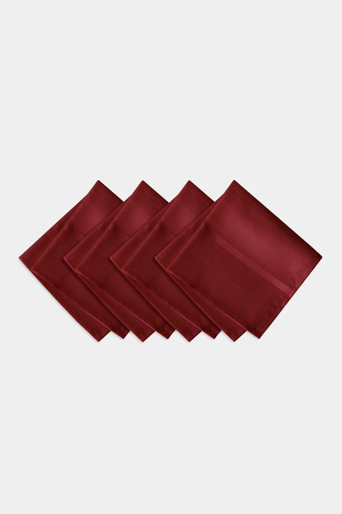 商品Elrene Home Fashions|Elegance Plaid Damask Napkin,价格¥198,第5张图片详细描述