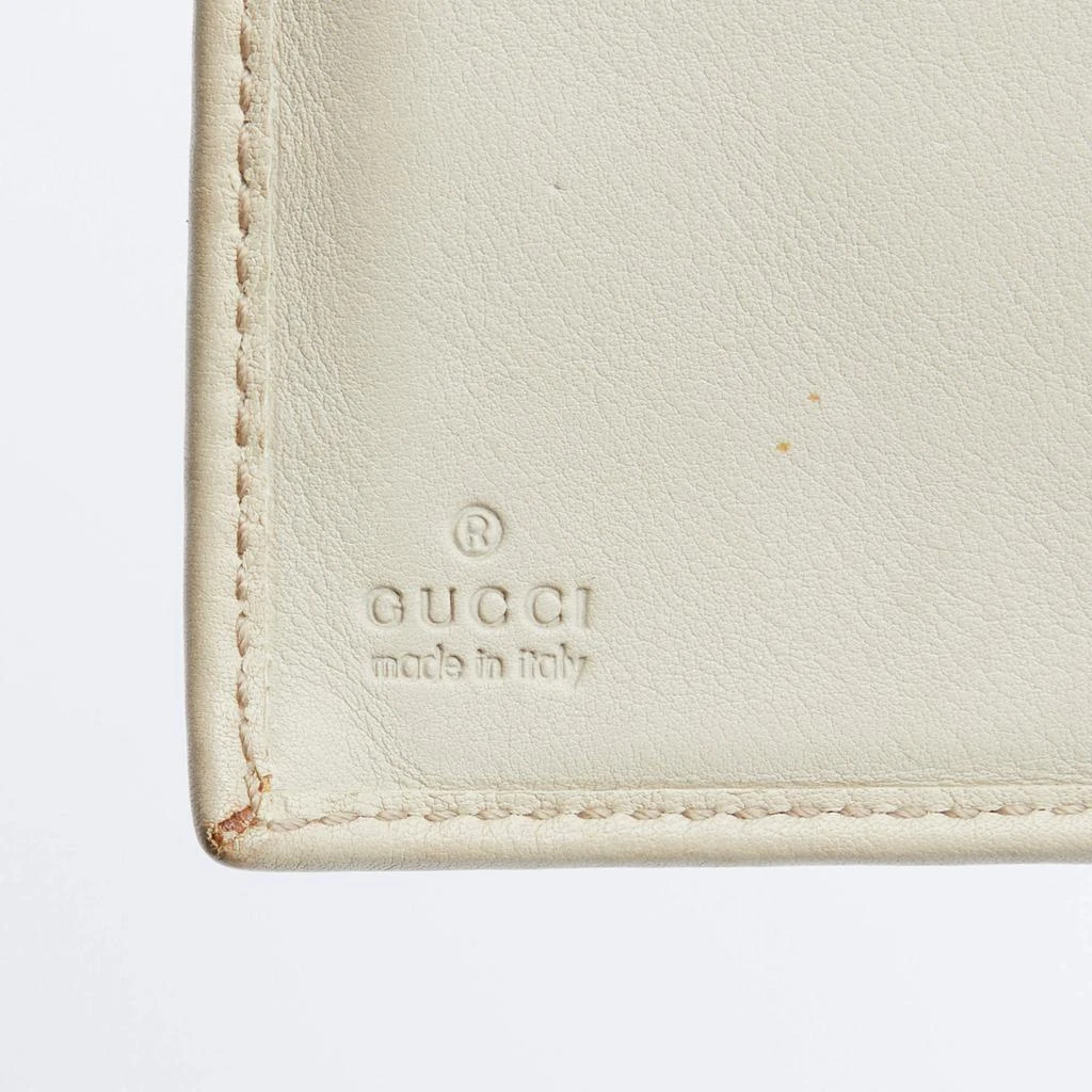 Gucci Off White Guccissima Leather Wave Continental Wallet 商品