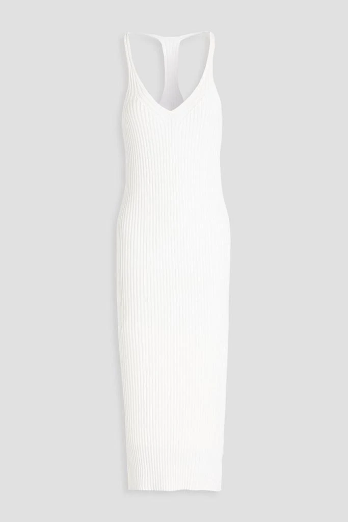 商品Helmut Lang|Ribbed-knit midi dress,价格¥871,第1张图片