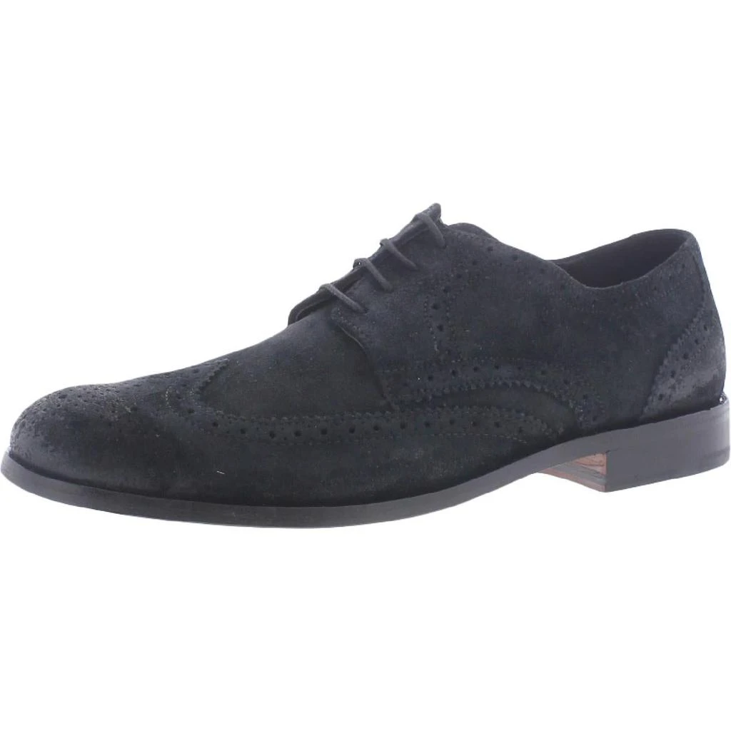 商品Clarks|Clarks Mens James Wing Suede Derby Wingtip Shoes,价格¥244,第1张图片