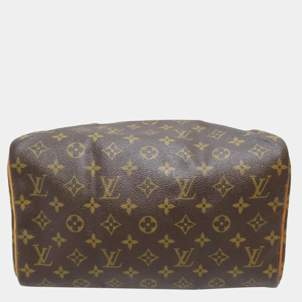 商品[二手商品] Louis Vuitton|Louis Vuitton Brown Monogram Canvas Speedy 30 Satchel Bag ,价格¥8750,第4张图片详细描述