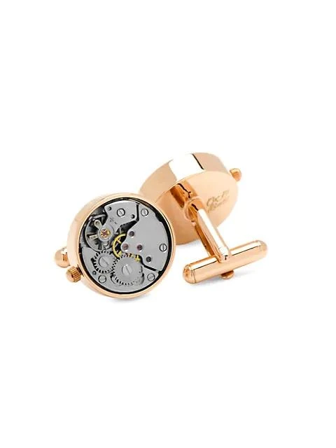 商品Cufflinks Inc.|Ox & Bull Trading Co. Watch Cufflinks,价格¥1433,第2张图片详细描述