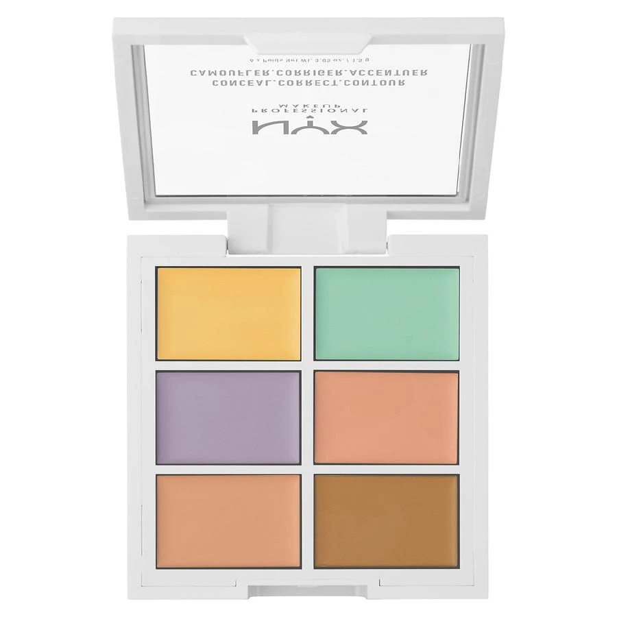 NYX Professional Makeup Color Correcting Concealer Palette 1