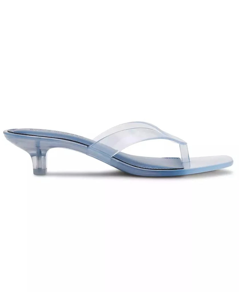 Women's Tracie-J Kitten-Heel Jelly Thong Sandals 商品